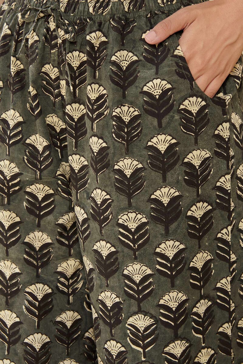 Bagru Hand Block Printed Cotton Farsi
