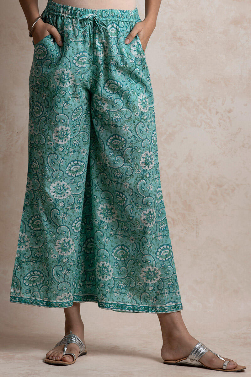 Sanganeri Block Printed Cotton Palazzo