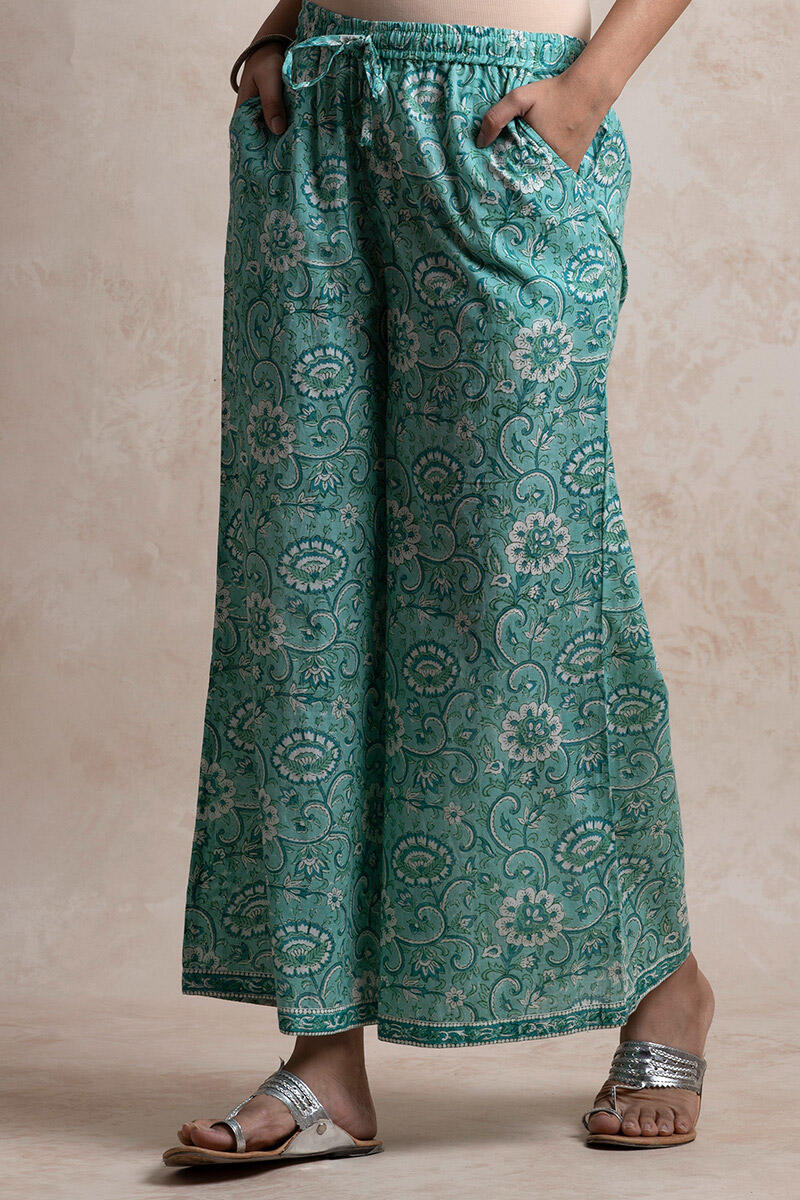 Sanganeri Block Printed Cotton Palazzo