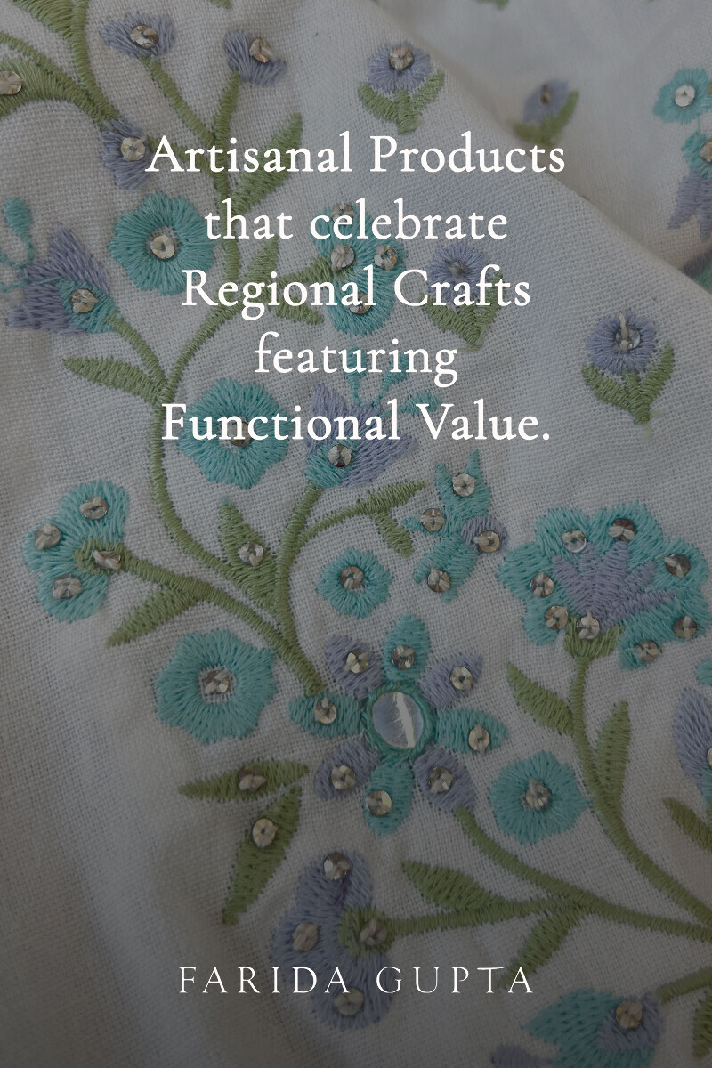 White Handcrafted Straight Cotton Flax Kurta