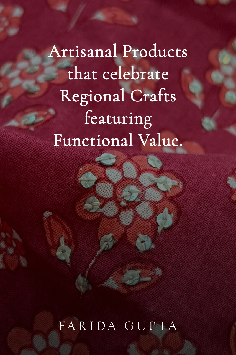 Pink Hand Printed Straight Cotton Kurta