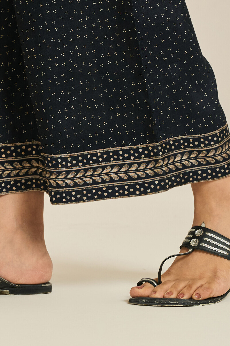 Black Printed Viscose Farsi