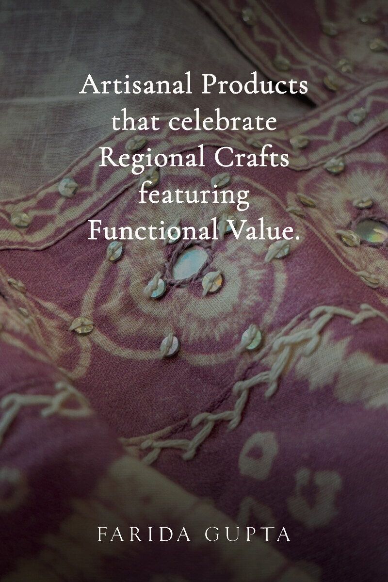 Purple Printed Straight Cotton Kurta