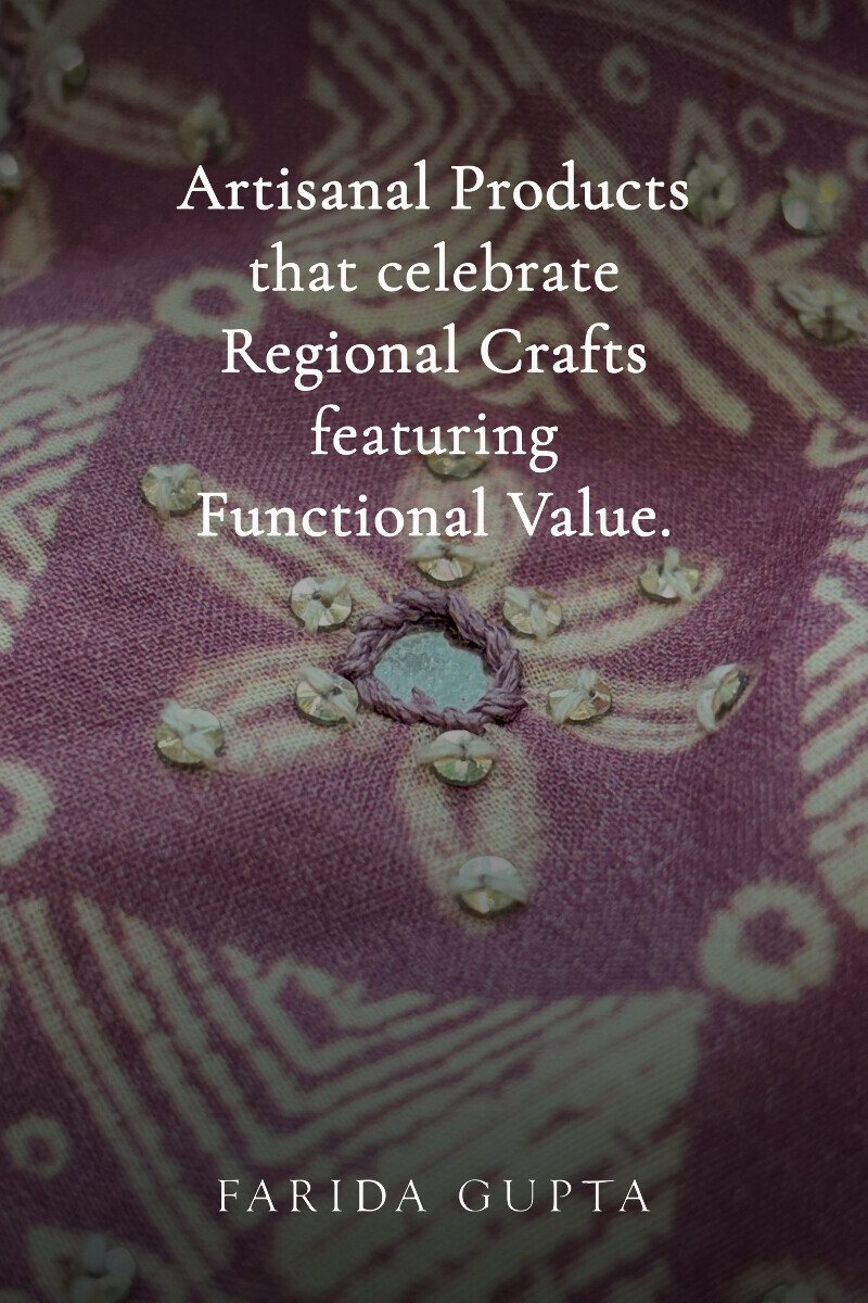 Purple Printed A-Line Cotton Kurta
