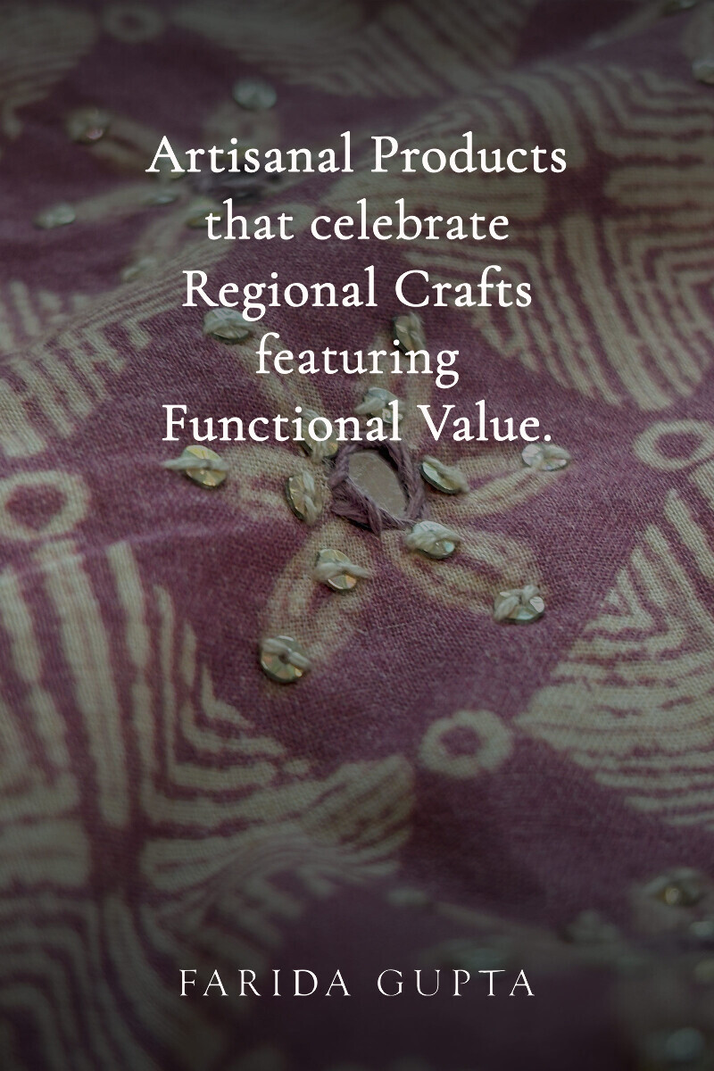 Purple Printed Straight Cotton Kurta
