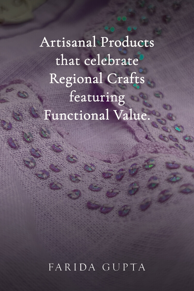 Purple Handcrafted Straight Gauze Slub Kurta