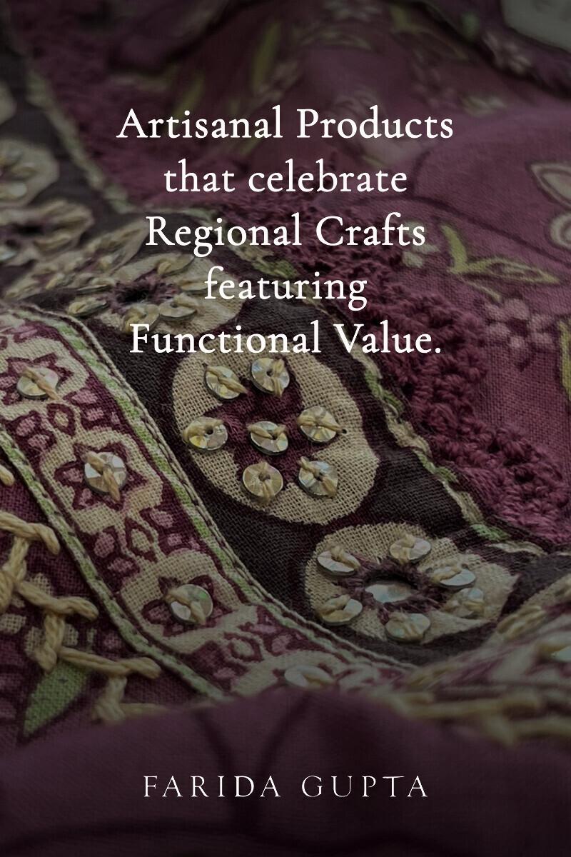 Purple Hand Printed Straight Cotton Kurta