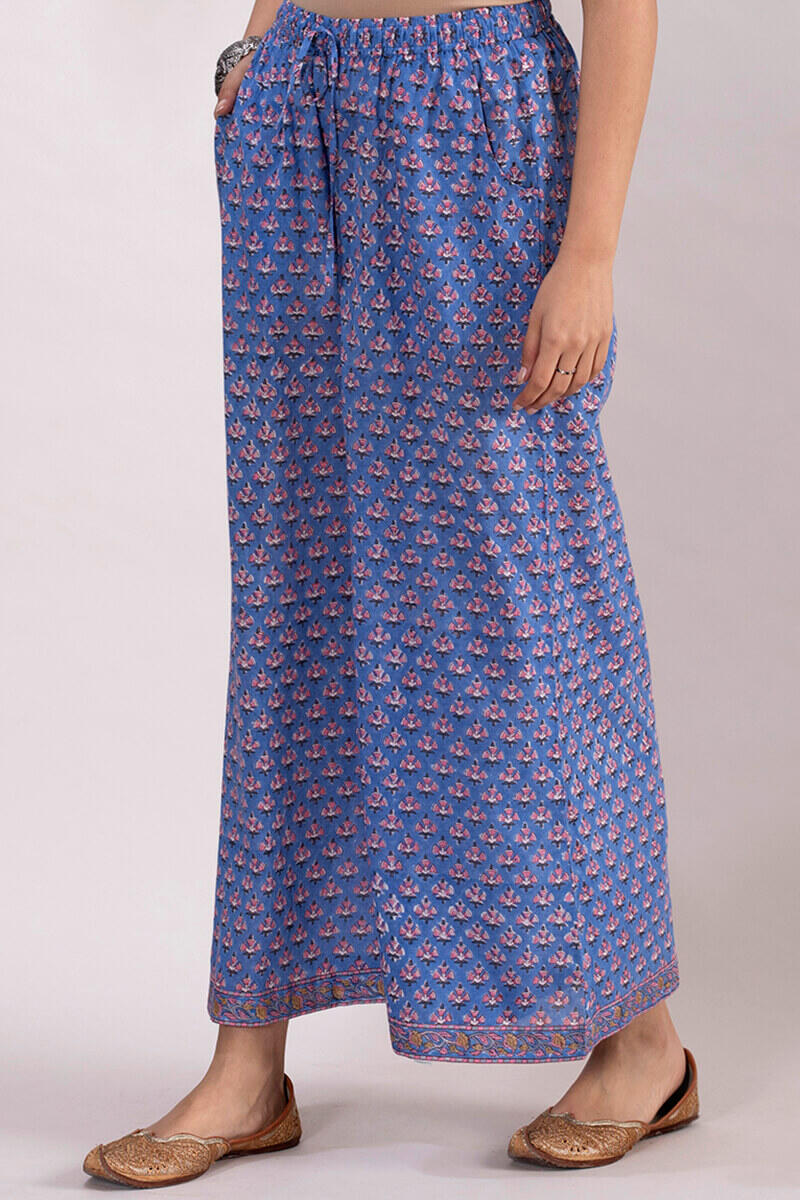 Sanganeri Block Printed Cotton Palazzo