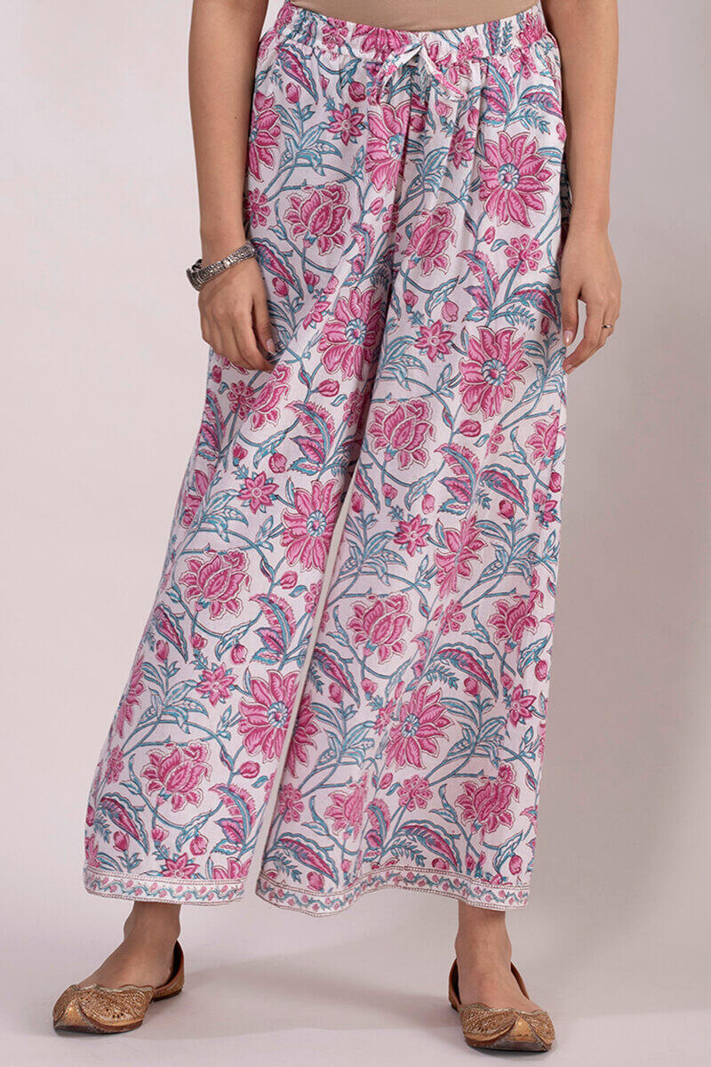 Sanganeri Block Printed Cotton Palazzo