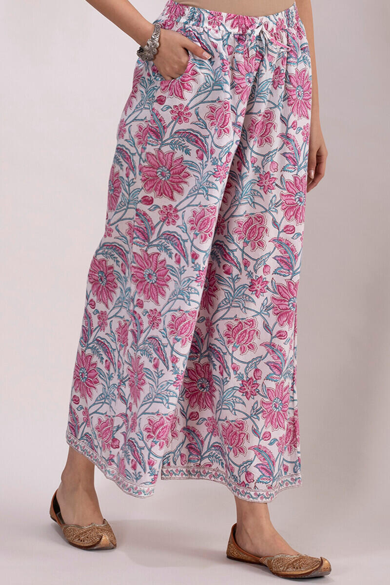 Sanganeri Block Printed Cotton Palazzo