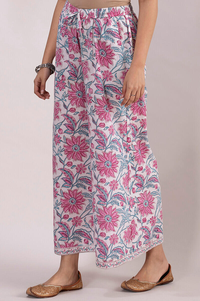 Sanganeri Block Printed Cotton Palazzo