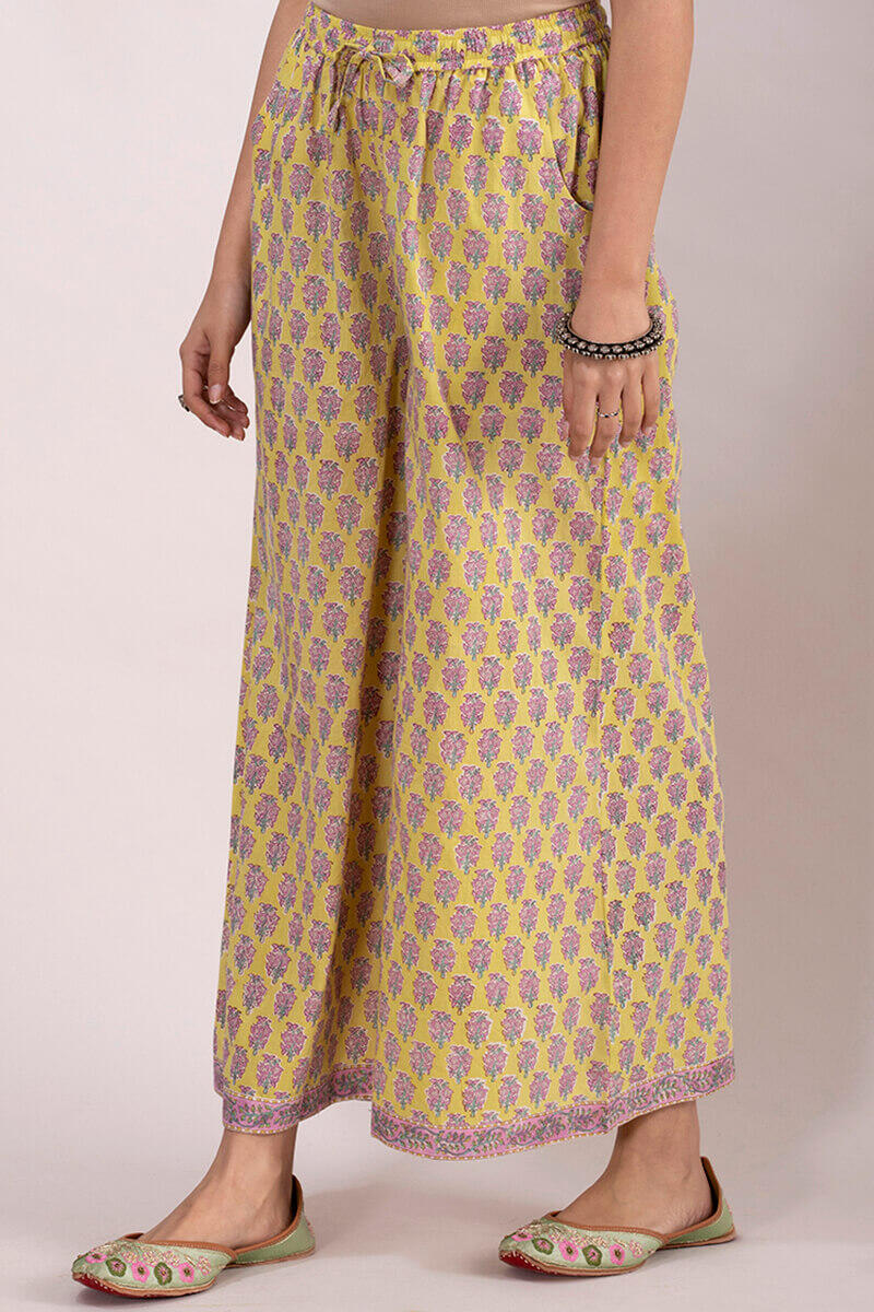 Sanganeri Block Printed Cotton Palazzo