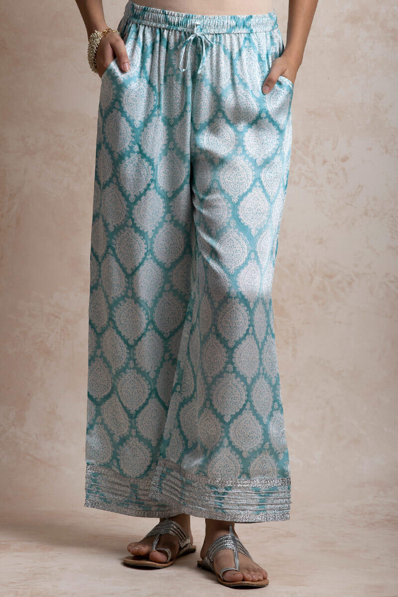 Sanganeri Block Printed Modal Farsi Pants