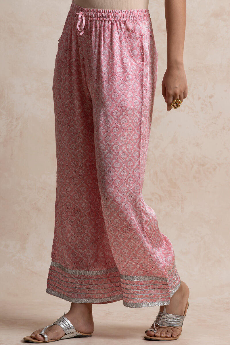 Sanganeri Block Printed Modal Farsi Pants