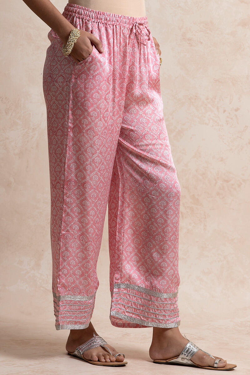 Sanganeri Block Printed Modal Farsi Pants