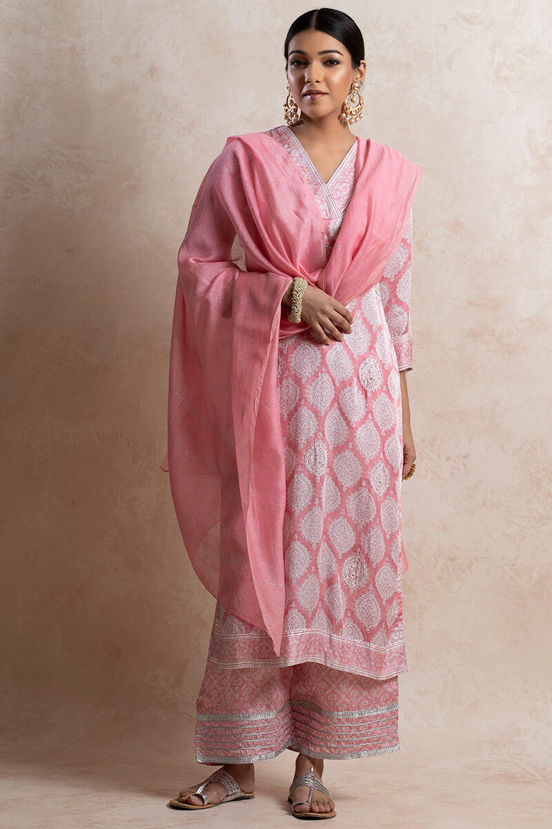 Sanganeri Block Printed Modal Farsi Pants