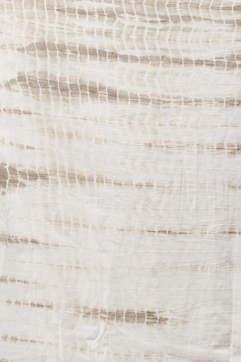 Grey Shibori Printed Cotton Dupatta