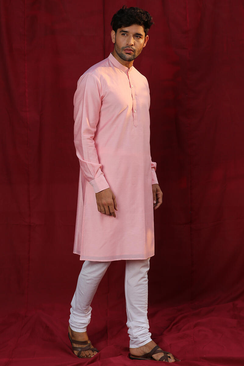 White Handcrafted Cotton Churidar