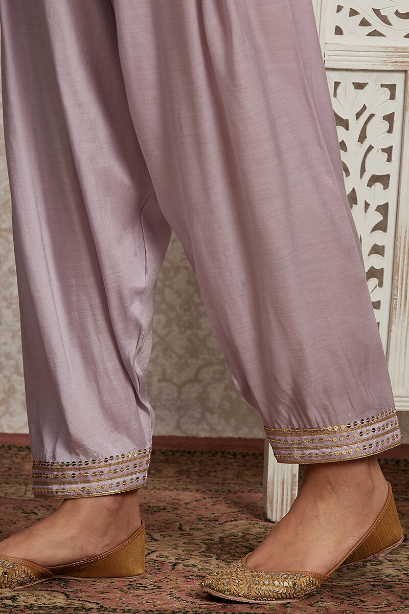 Lavender Handcrafted Modal Salwar