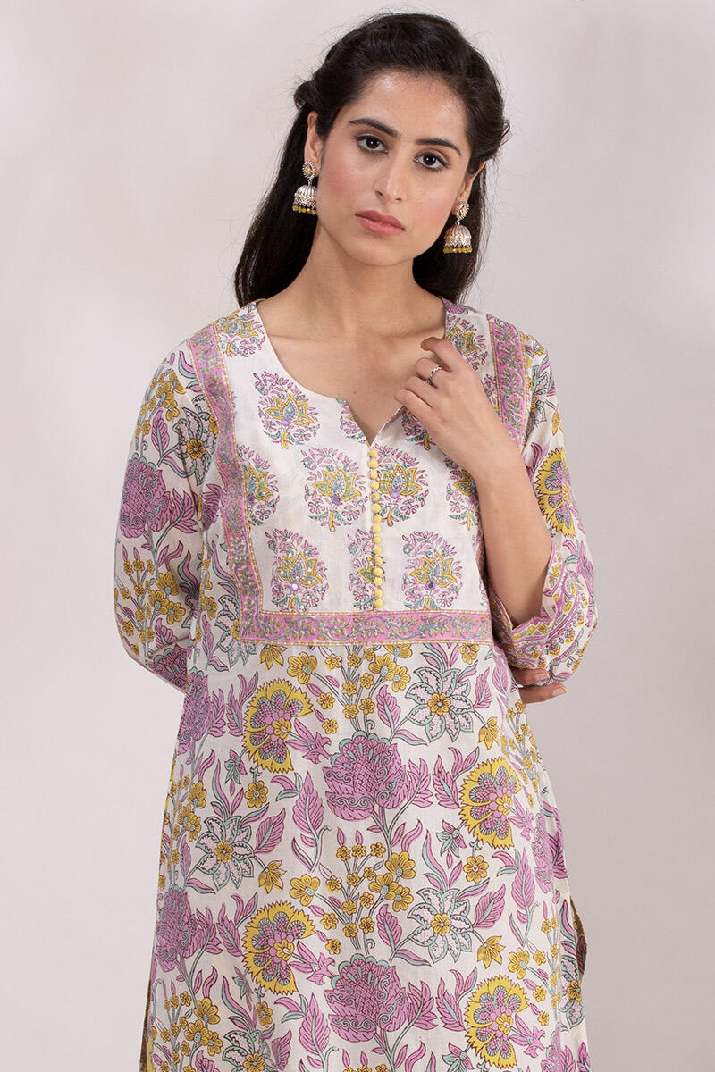 Roz Meher Farzin Block Printed Kurta