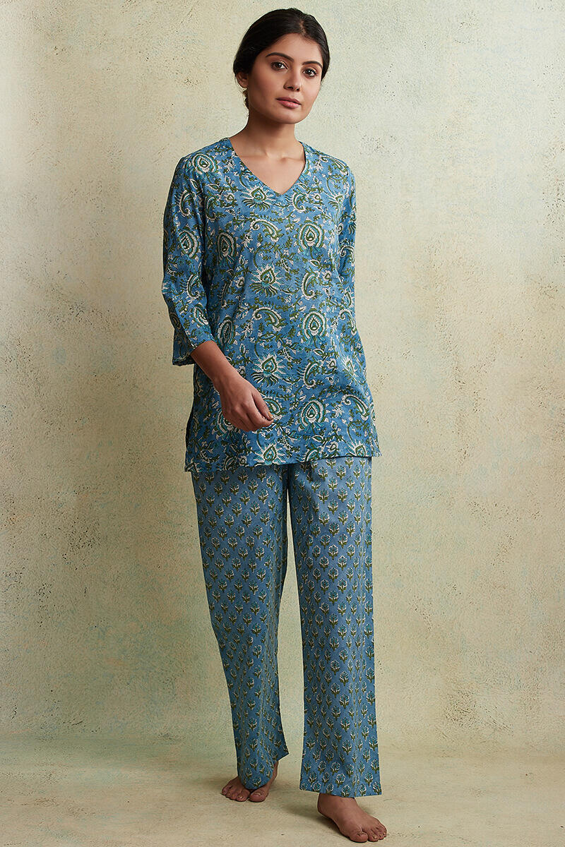 Farida gupta night suits top