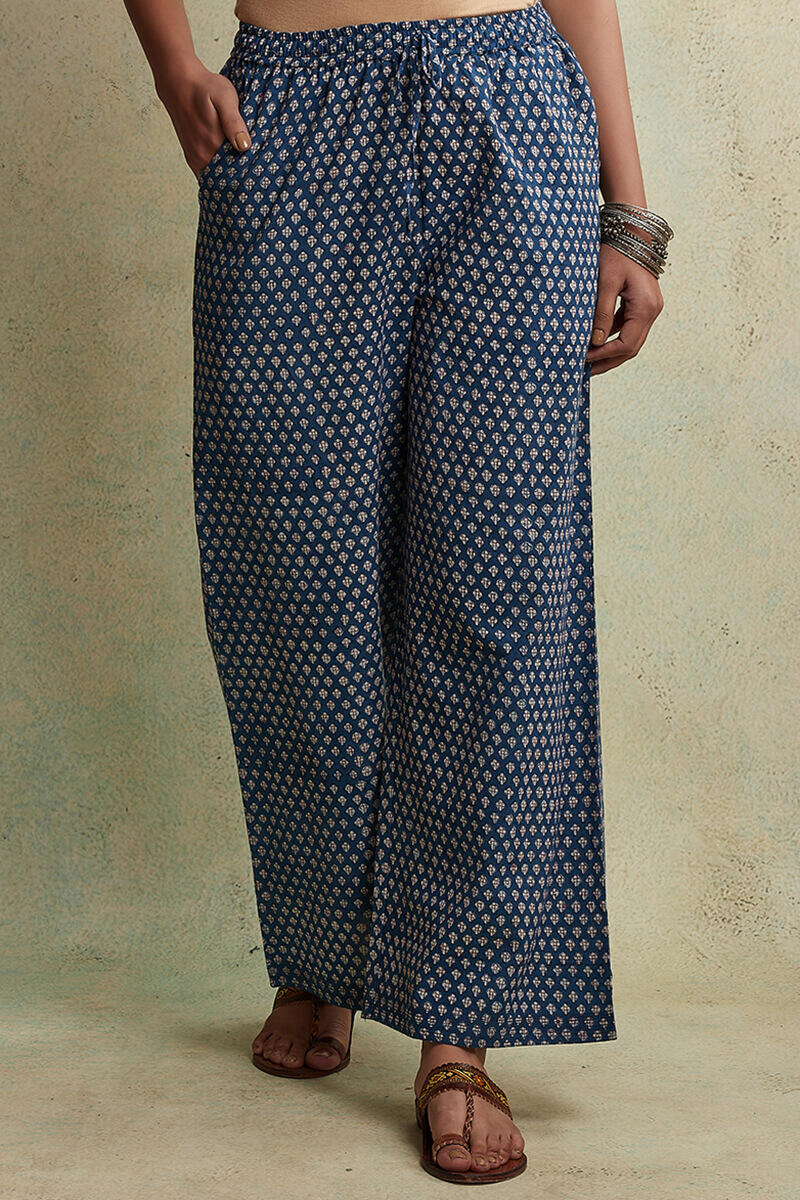 Bagru Block Printed Cotton Farsi Pants