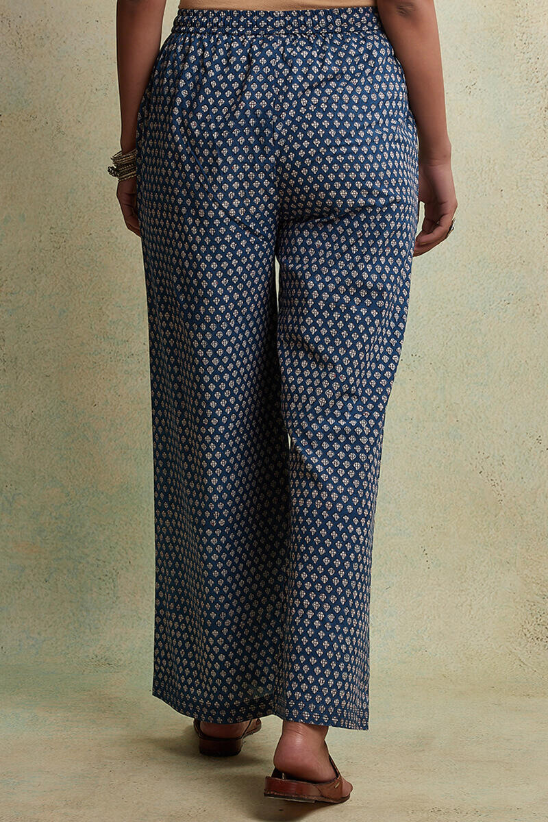 Bagru Block Printed Cotton Farsi Pants
