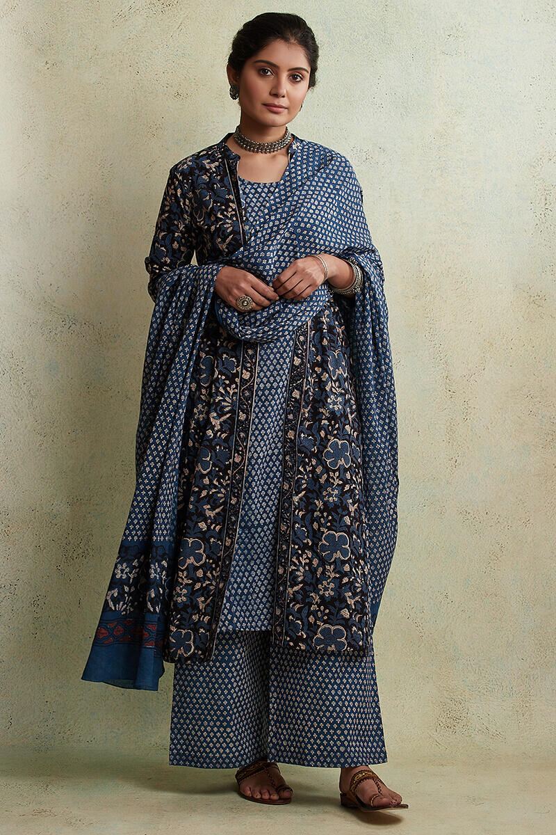Bagru Block Printed Cotton Farsi Pants