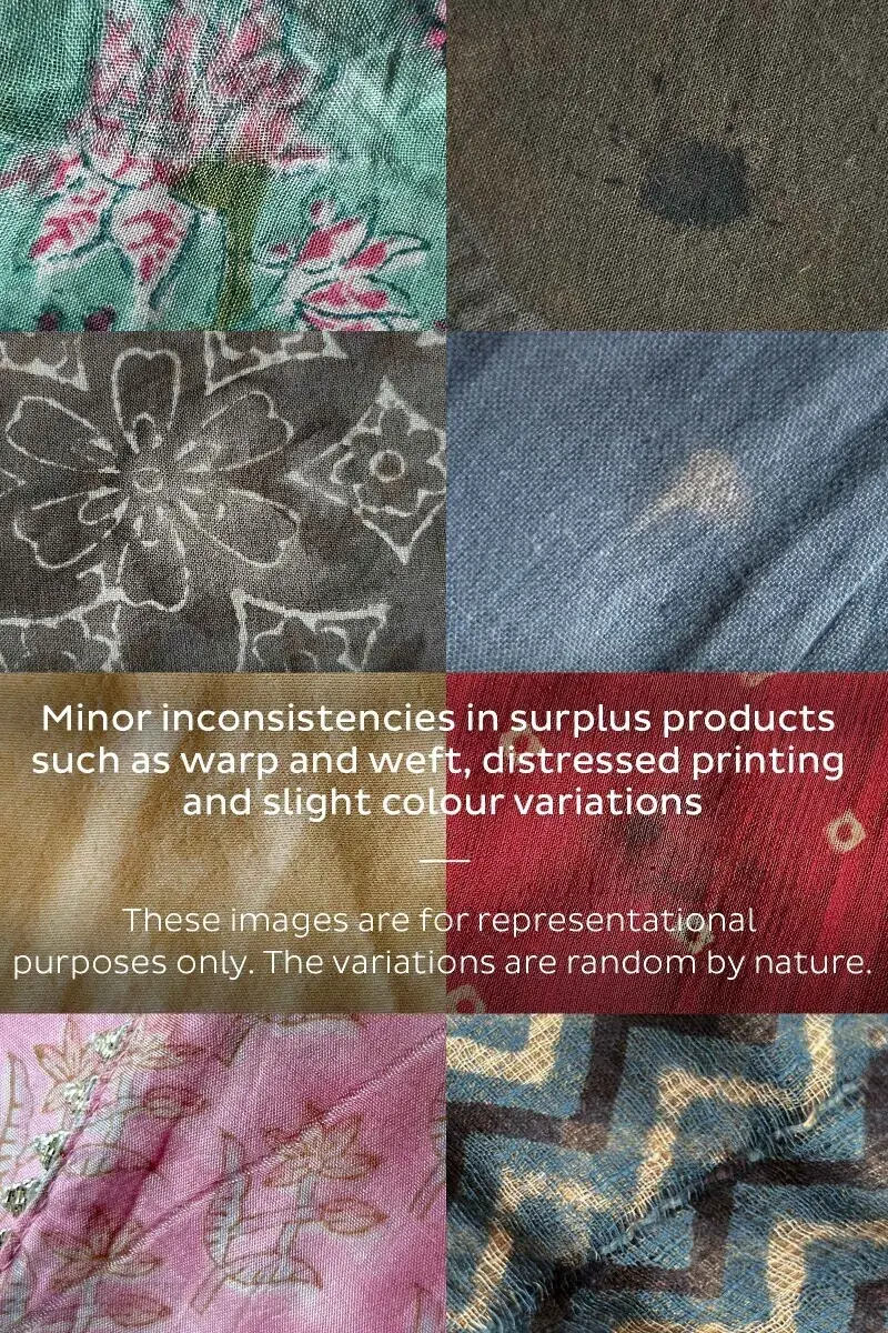 Ajrak Hand Block Printed Modal Farsi Pants