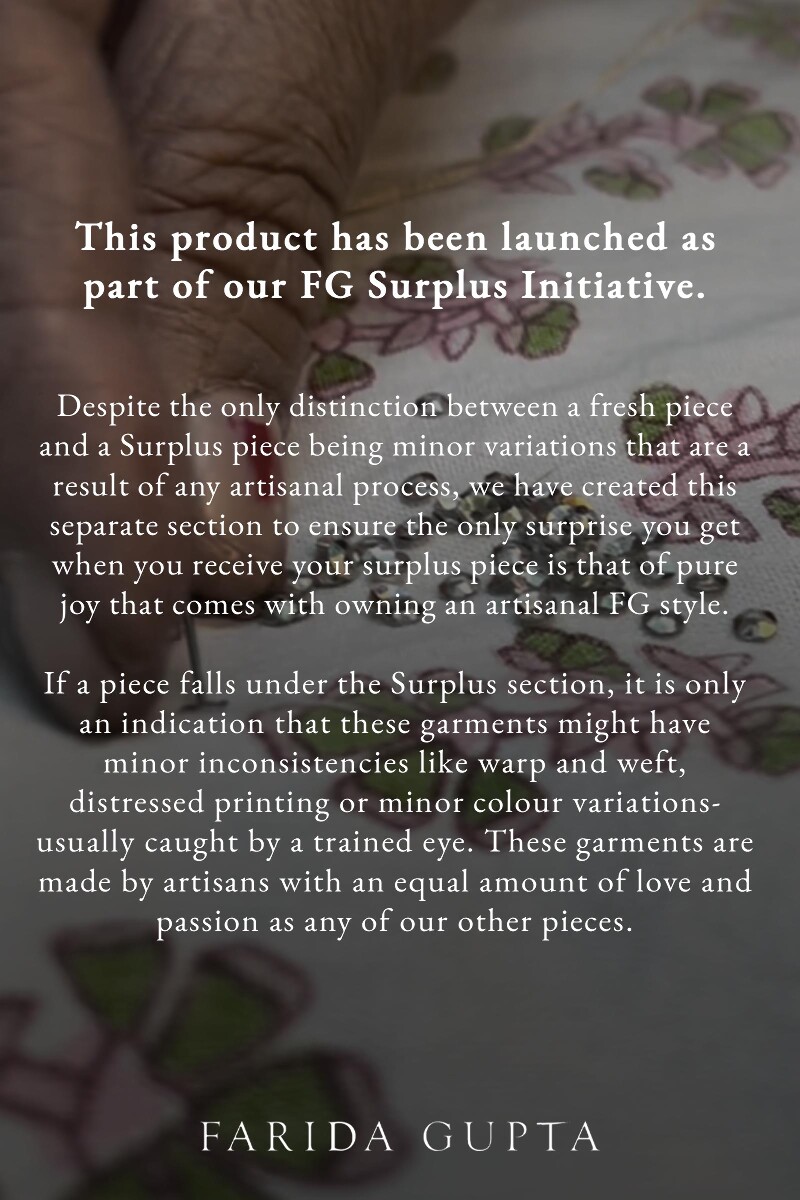 Blue Handcrafted Modal Garara