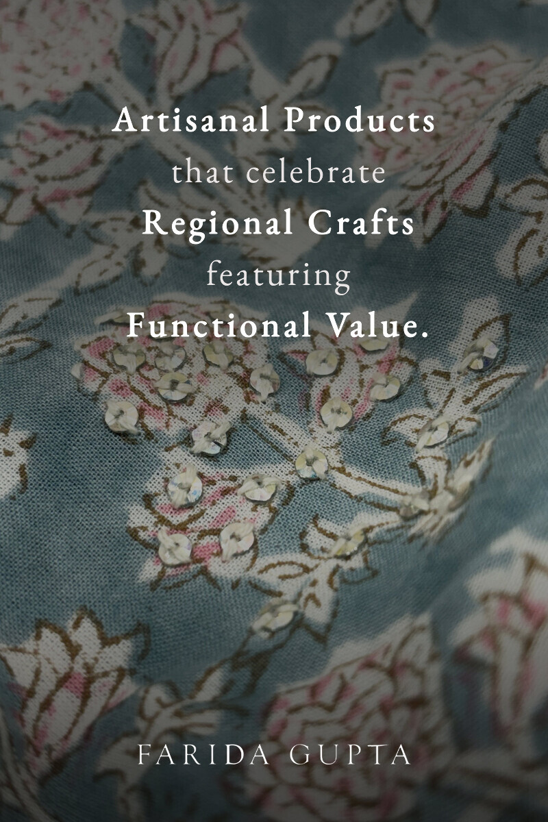 Grey Hand Block Printed Straight Cotton Kurta