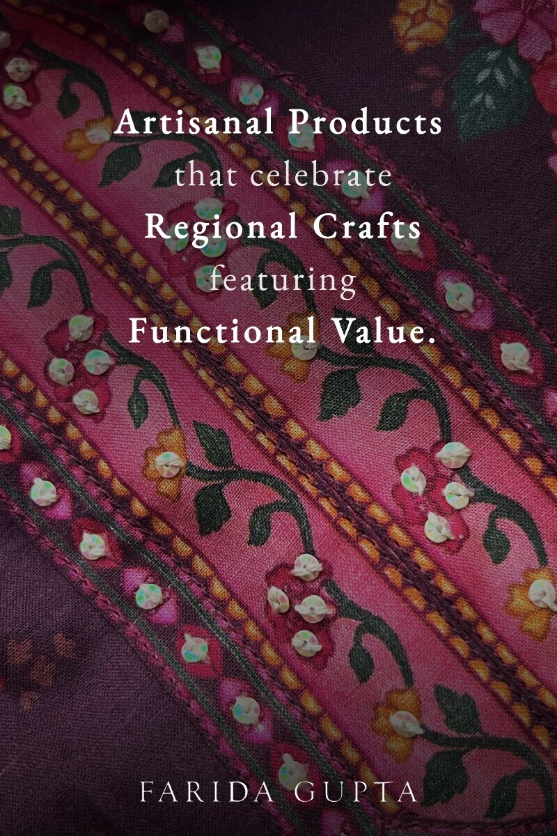 Brown Printed Straight Cotton Kurta
