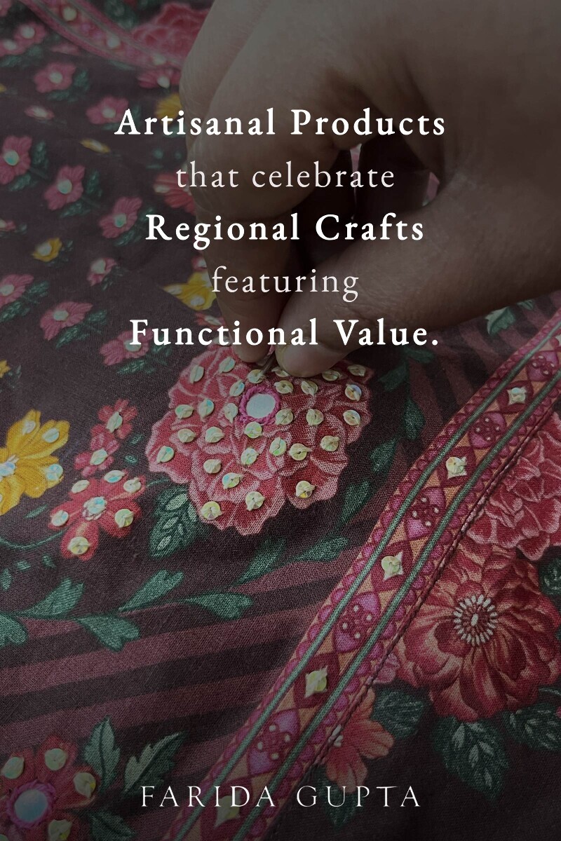 Brown Printed Straight Cotton Kurta